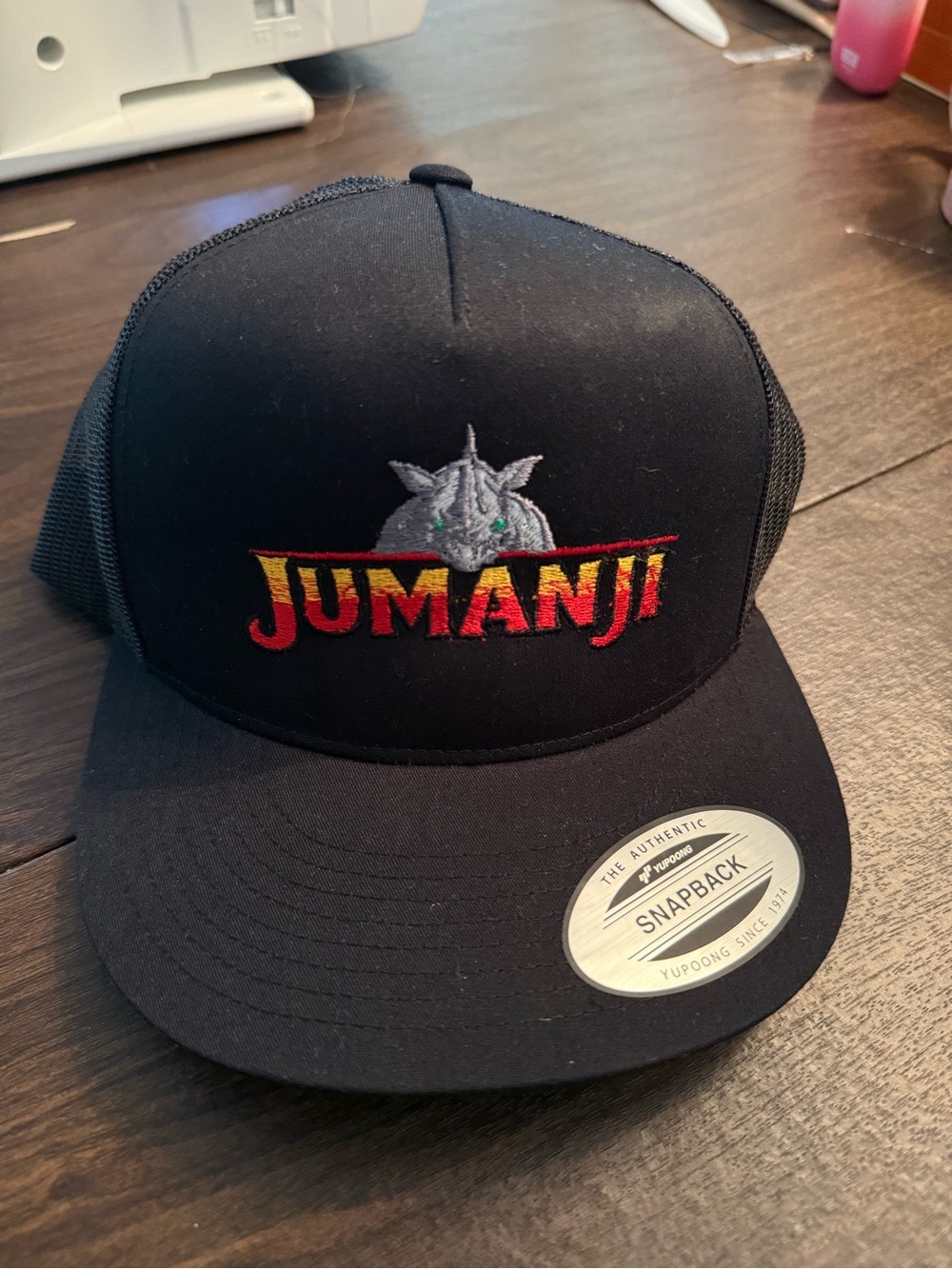 Jumanji: Open World 2026 Film Crew Black SnapBack Cap